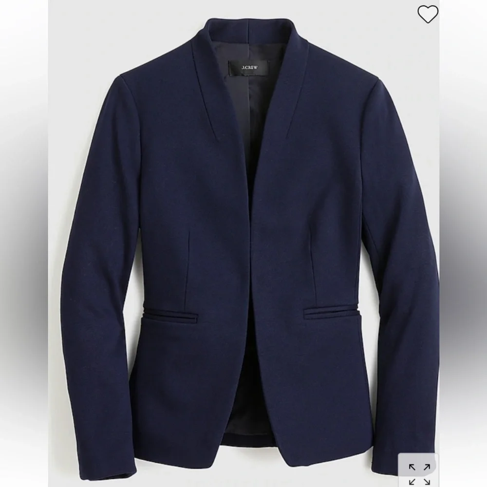 J.Crew Going-Out Blazer in Stretch Twill - Picture 2 of 5